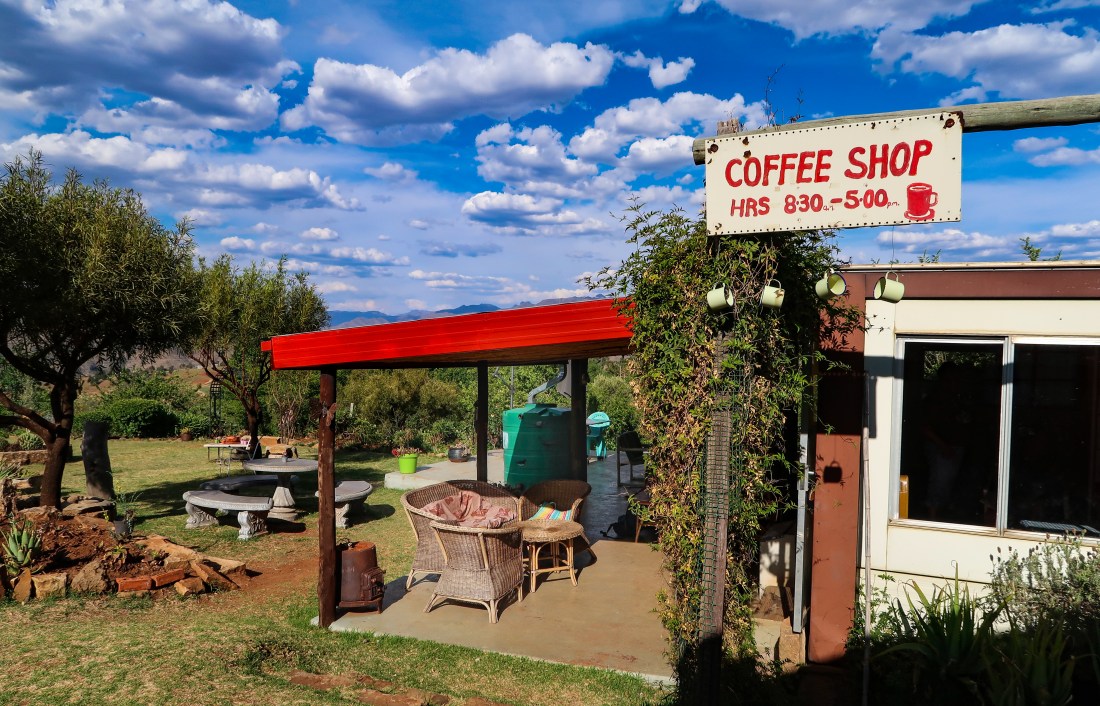 Malealea Lodge Coffee House, photo by Kelly Benning