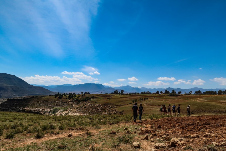 Hiking Tour through Malealea, photo by Kelly Benning