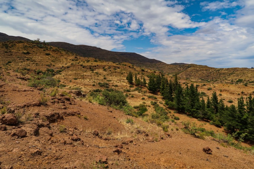 Mountains in Roma, Lesotho, photo by Kelly Benning