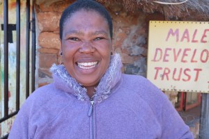 portrait of Maphakiso Kelepa - Malealea Development Trust Social Care Worker